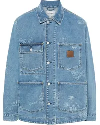 Carhartt WIP Stamp Jeansjacke Blau