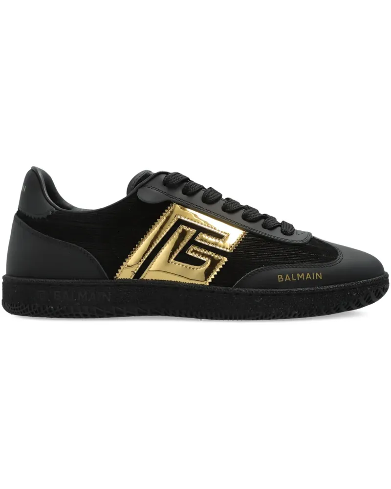Balmain Klassische Sneakers - Schwarz Schwarz