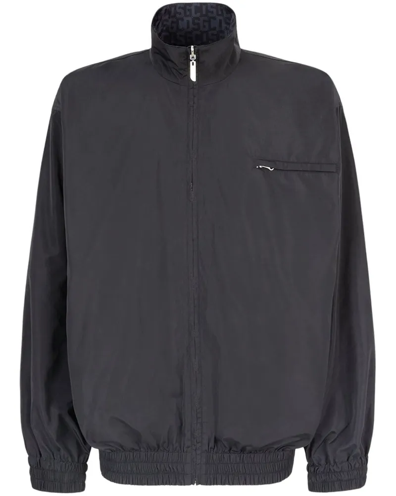 GCDS Leichte Wendejacke - Schwarz Schwarz