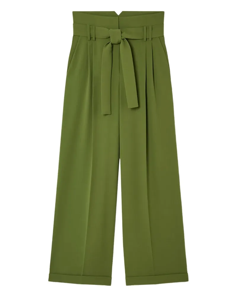 Tara Jarmon Klassische Hose mit Gürtel - Grün Grün