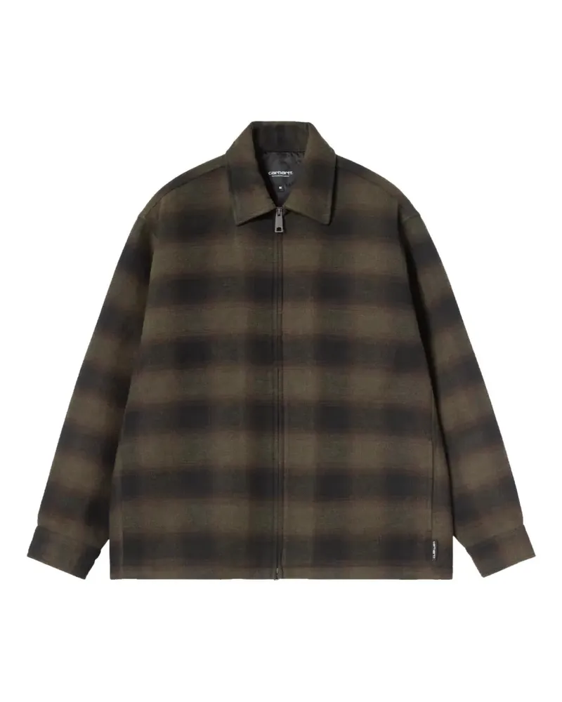 Carhartt WIP Karierte Alton Hemdjacke - Braun Braun
