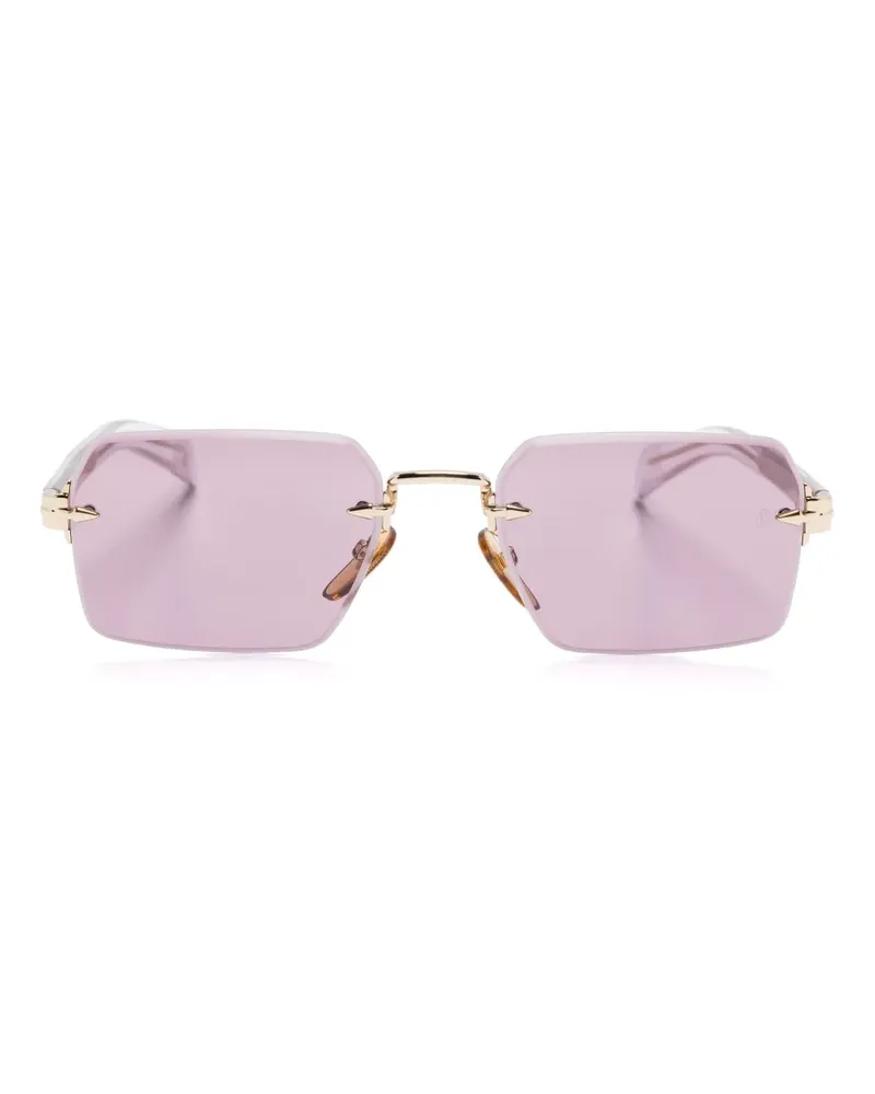 EYEWEAR by DAVID BECKHAM DB 7109/S Sonnenbrille mit geometrischem Gestell - Gold Gold