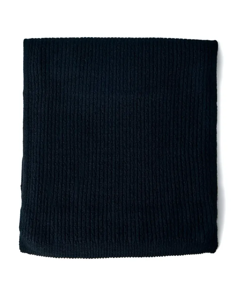 KIKO KOSTADINOV ribbed-knit scarf - Schwarz Schwarz