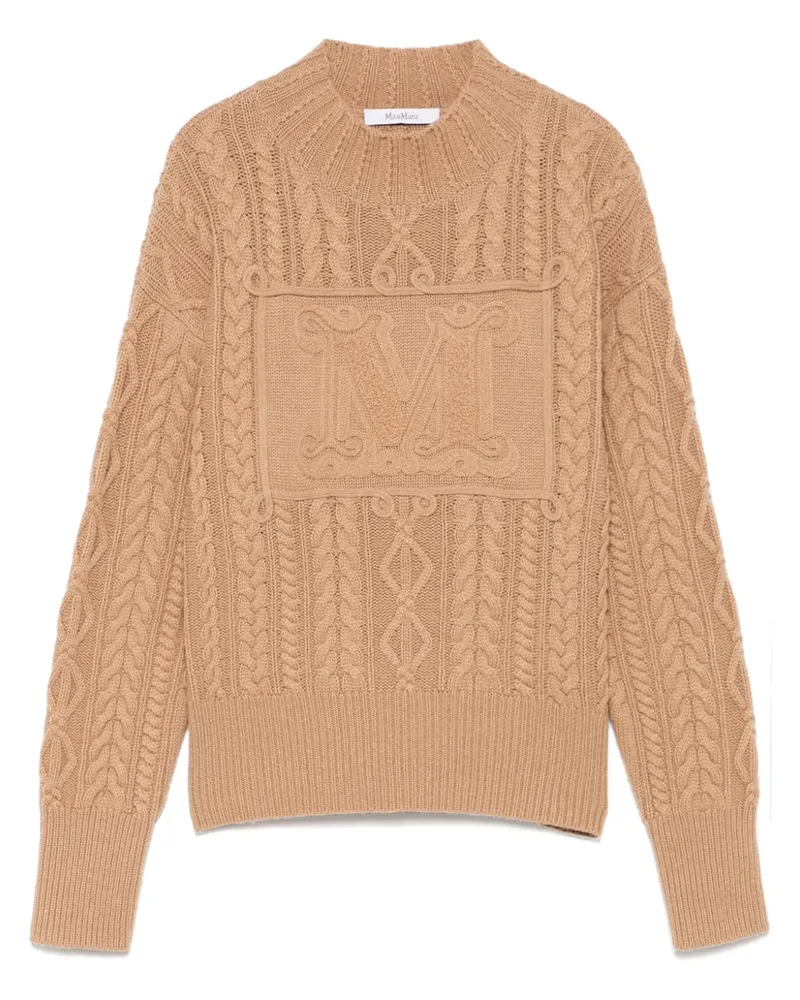 Max Mara Miranda Pullover - Braun Braun