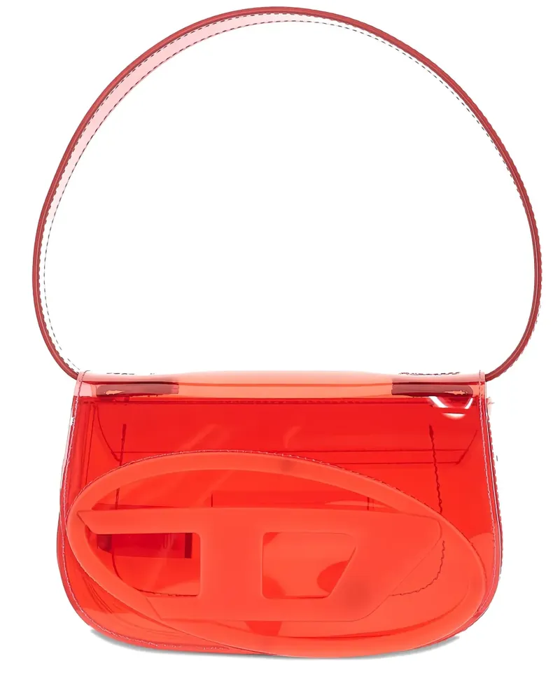 Diesel logo shoulder bag - Rot Rot