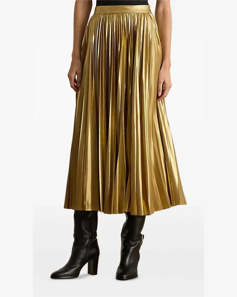 Ralph Lauren pleated skirt - Gold Gold