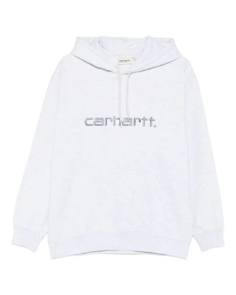 Carhartt WIP Hoodie mit Logo-Stickerei - Grau Grau