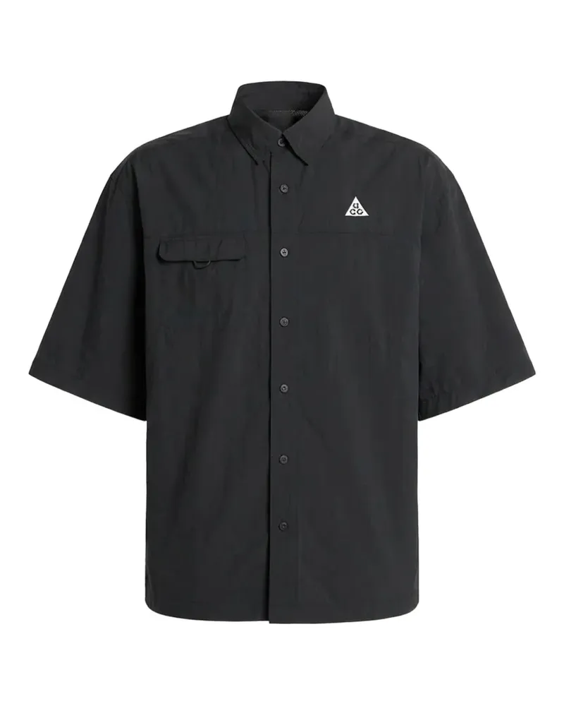 Nike ACG Orb Weaver pocket shirt - Schwarz Schwarz
