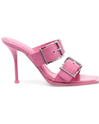 Alexander McQueen Sandalen mit Schnalle 105mm Rosa