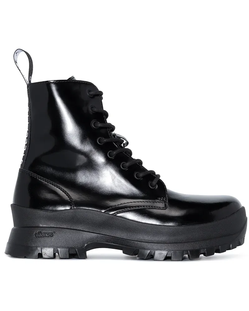 Stella McCartney Klassische Schnürstiefel - Schwarz Schwarz