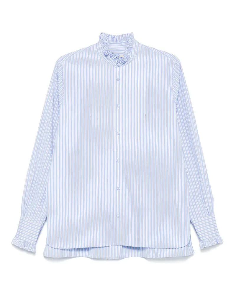 Valentino Garavani Gestreiftes Hemd - Blau Blau