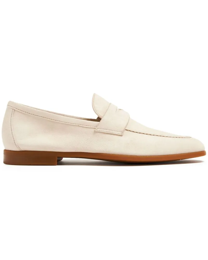 Magnanni Danillo Loafer aus Wildleder - Weiß Weiß