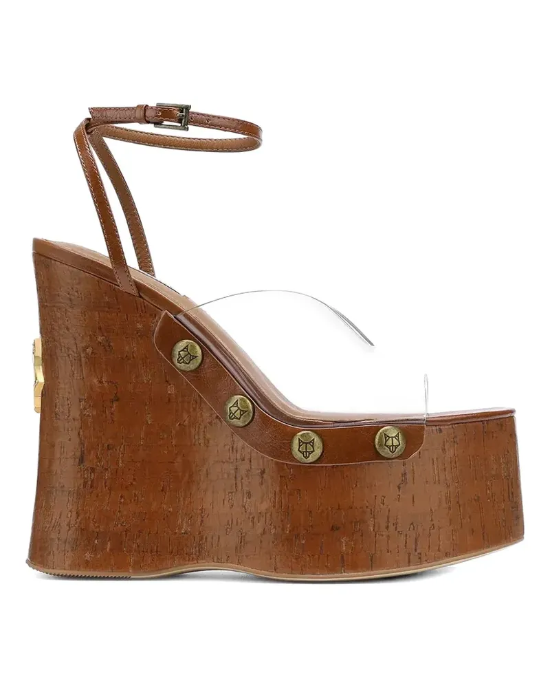 Naked Wolfe Tiger Lilly platform sandals - Weiß Weiß