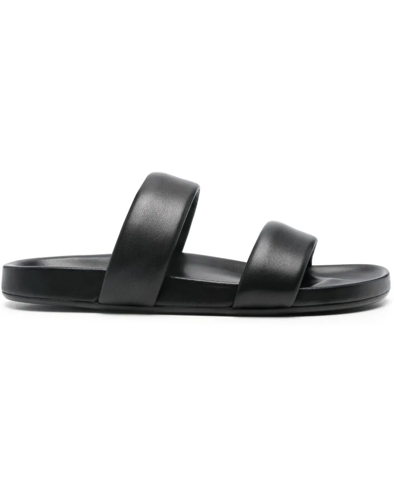 Saint Laurent Nichols Sandalen Schwarz