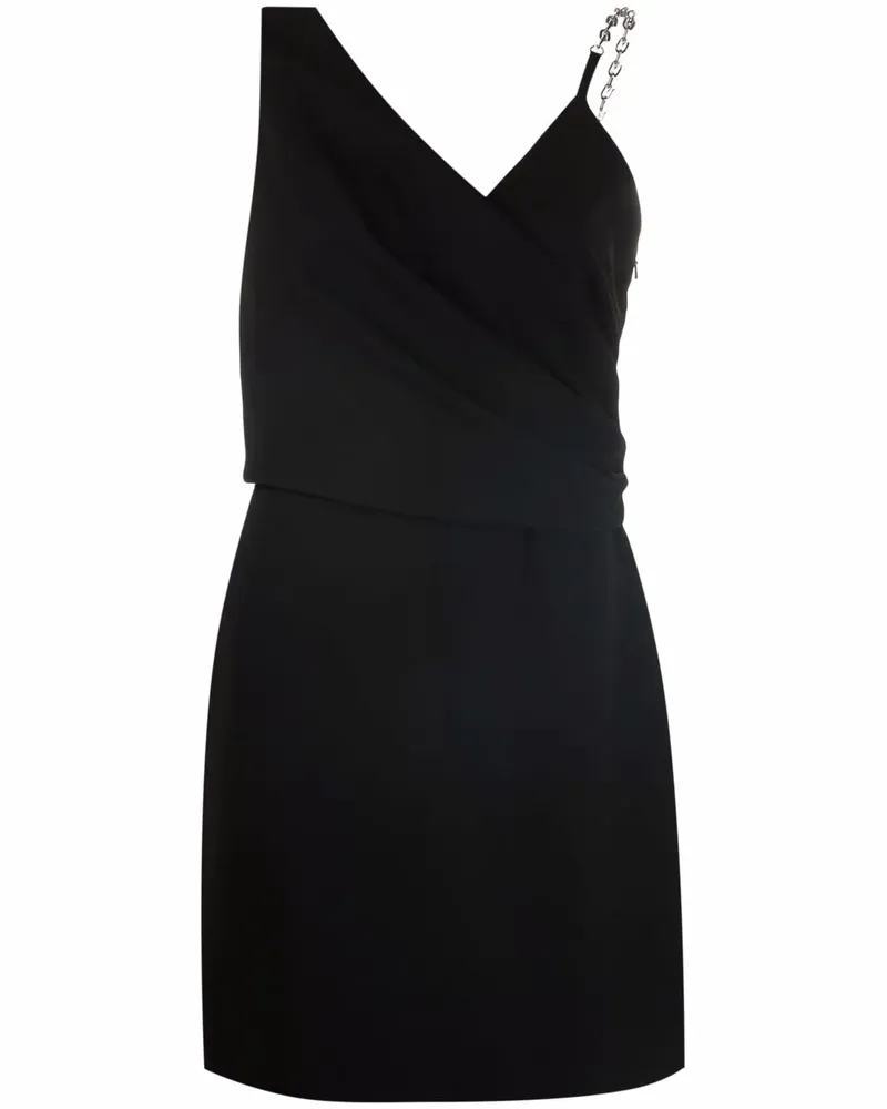Givenchy Kleid mit asymmetrischem Ausschnitt - Schwarz Schwarz