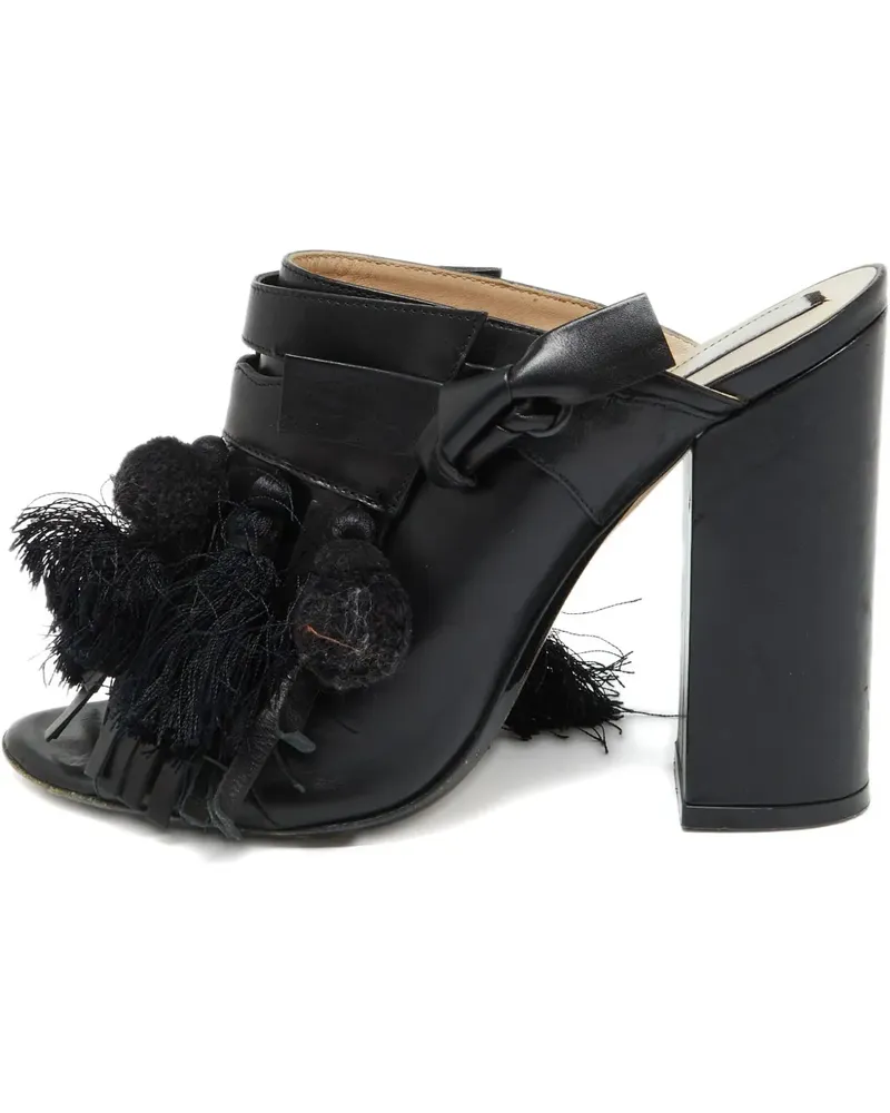 N° 21 Mules mit Absatz 120mm - Schwarz Schwarz