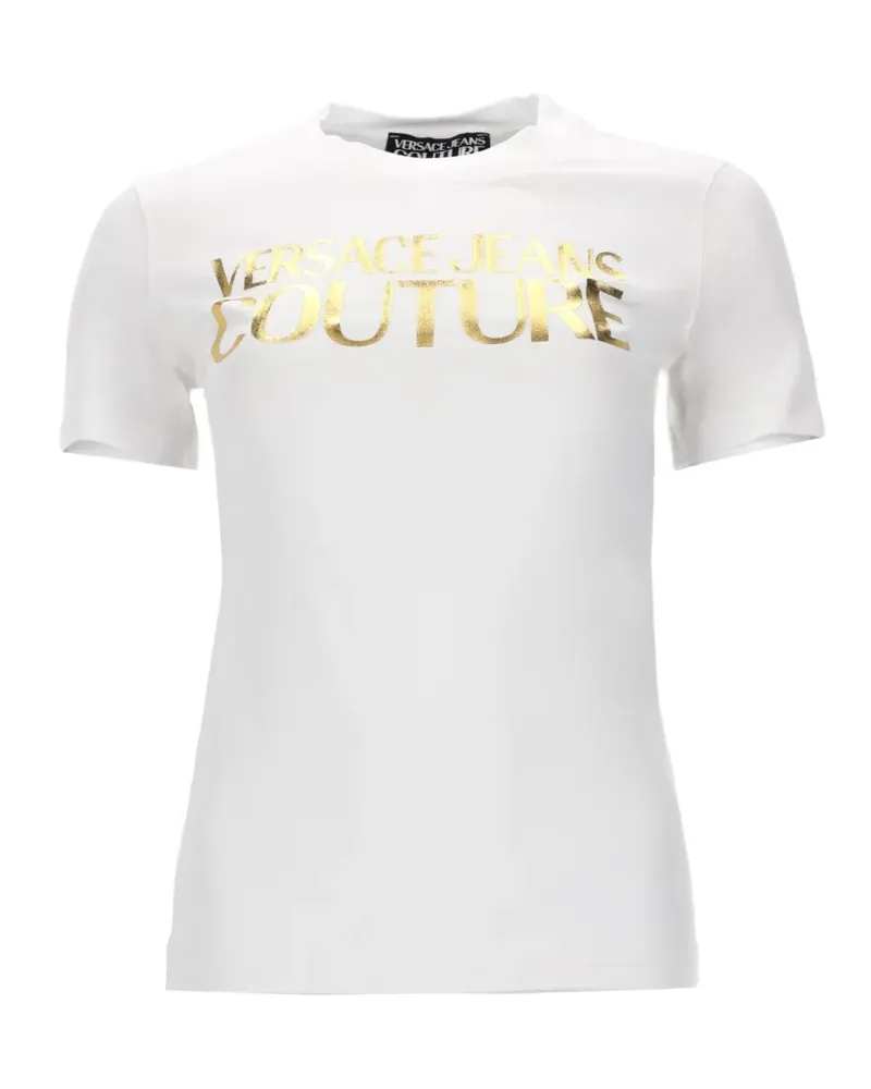 Versace Jeans logo-print T-shirt - Weiß Weiß
