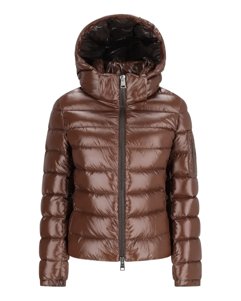 Herno hooded quilted jacket - Braun Braun