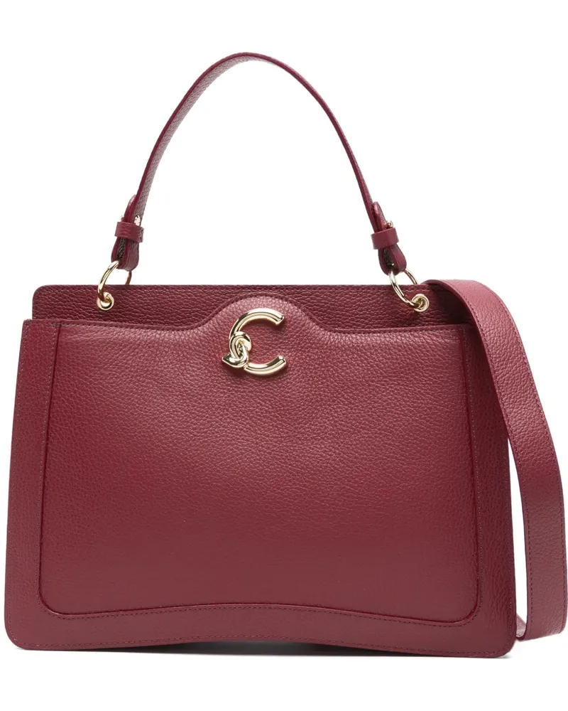 Coccinelle Curved-C Schultertasche - Rot Rot