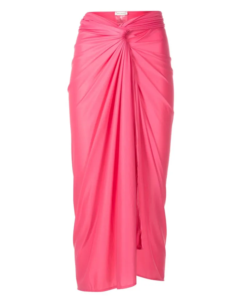 Lenny Niemeyer Sarong mit Knoten - Rosa Rosa