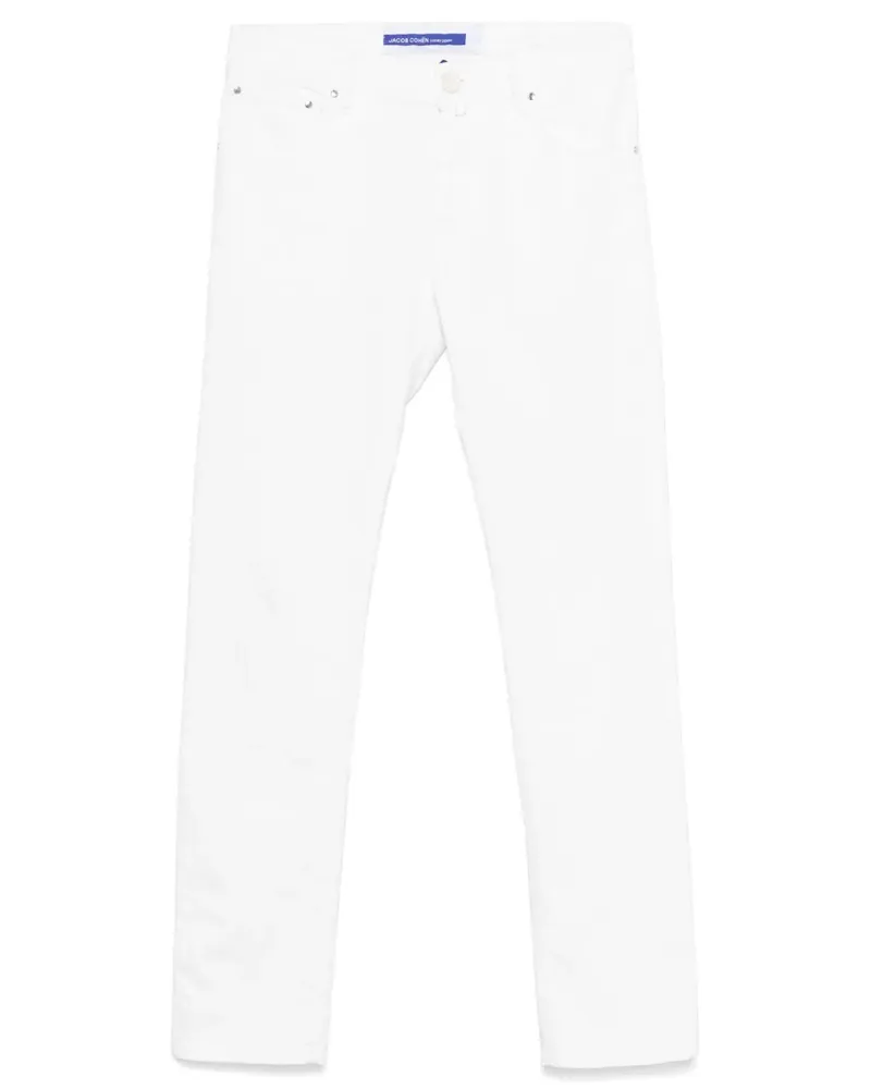 Jacob Cohën Nick Jeans - Weiß Weiß
