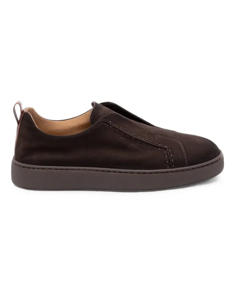 Santoni Victory Sneakers - Braun Braun