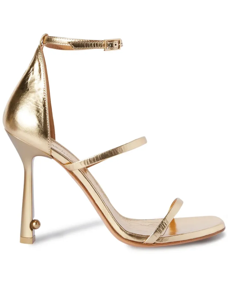OFF-WHITE Klassische Riemchensandalen - Gold Gold