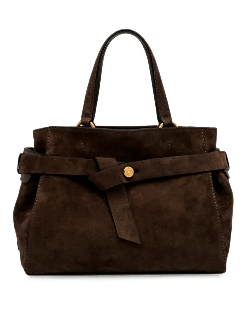 Gianni Chiarini Gig Schultertasche mit Knotendetail - Braun Braun