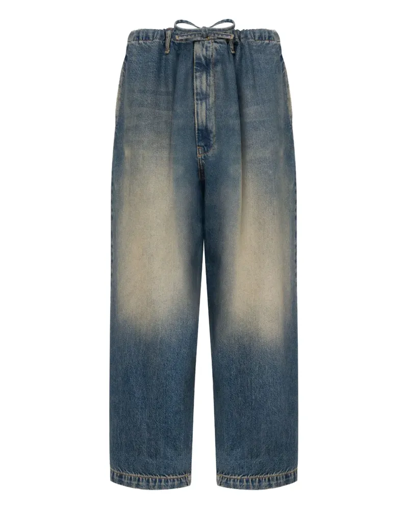 Moschino Jeans mit Kordelzug - Blau Blau
