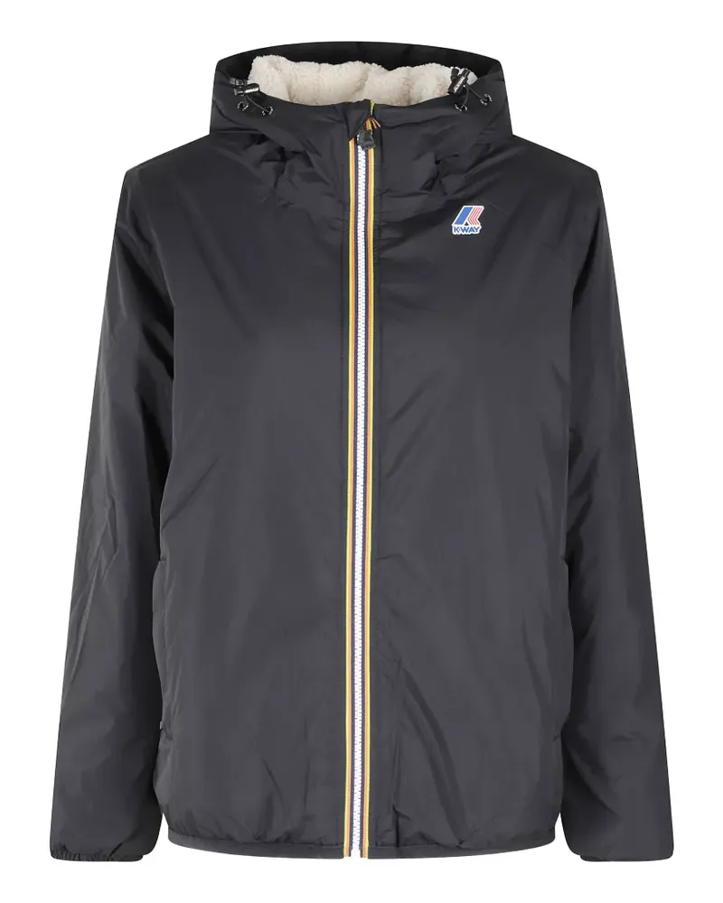 K-Way Le Vrai 4.0 Claude jacket - Schwarz Schwarz