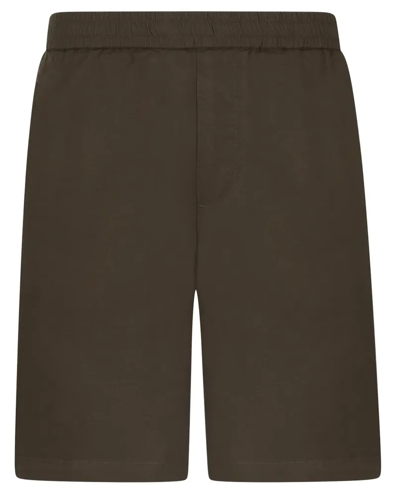 Armani Exchange Joggingshorts aus Jersey - Grün Grün