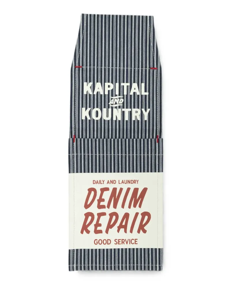 KAPITAL Hickoree phone holder - Blau Blau