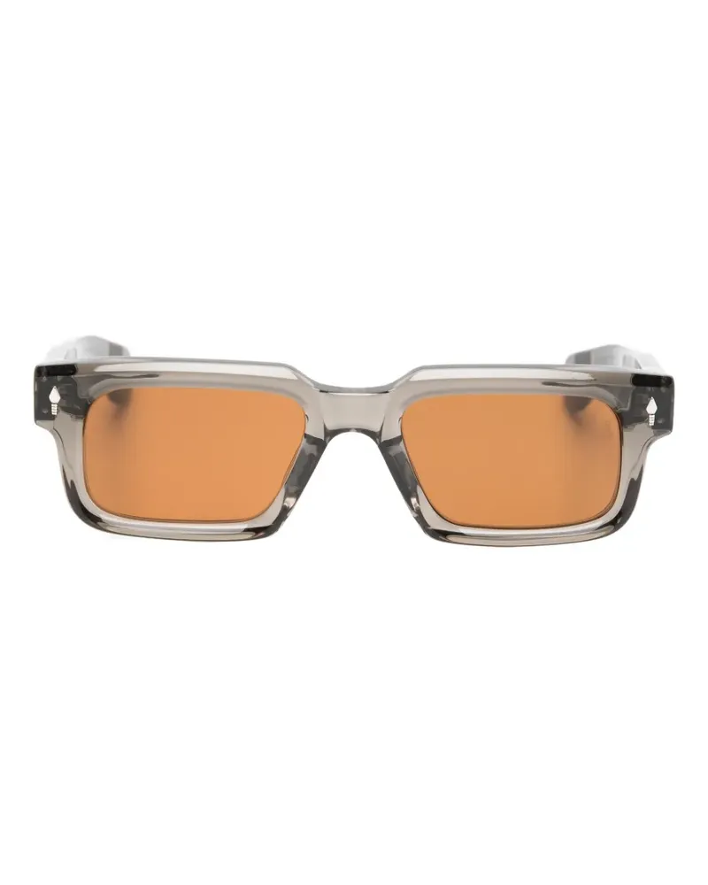 Jacques Marie Mage Last Frontier Belvedere rectangle-frame sunglasses - Grau Grau