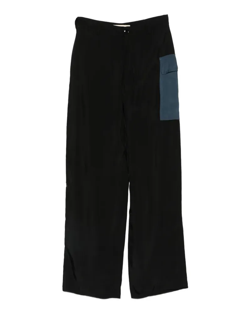 Marni patch pocket trousers - Schwarz Schwarz