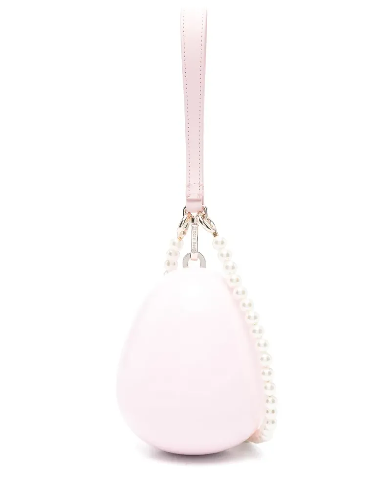 Simone Rocha Micro Pearl Egg Umhängetasche - Rosa Rosa