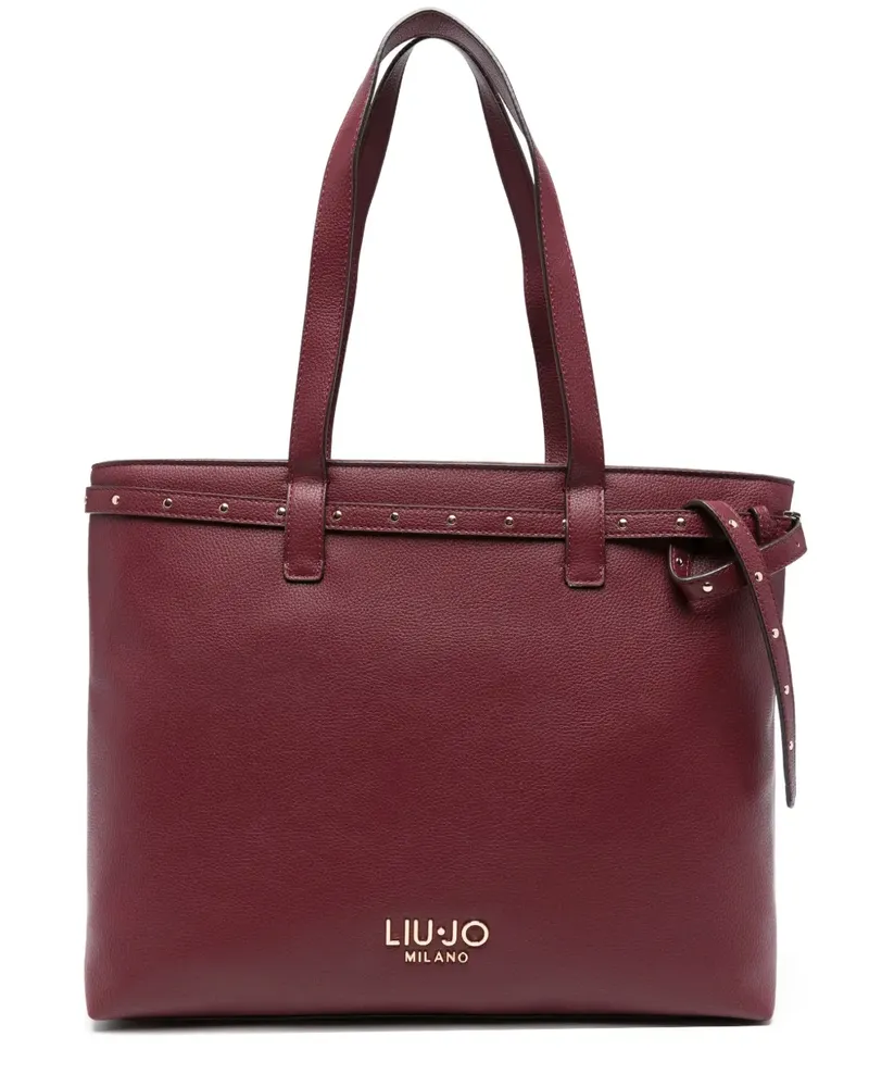 Liu Jo Tote Bag mit Nieten - Rot Rot