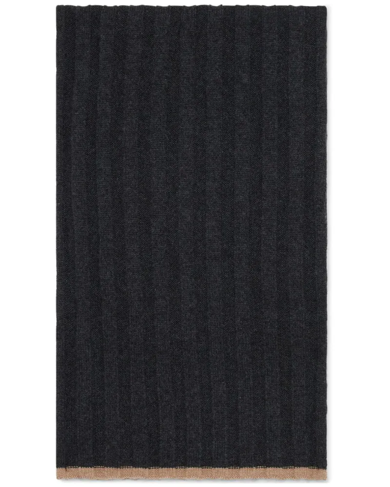 Brunello Cucinelli Schal aus Kaschmir - Grau Grau
