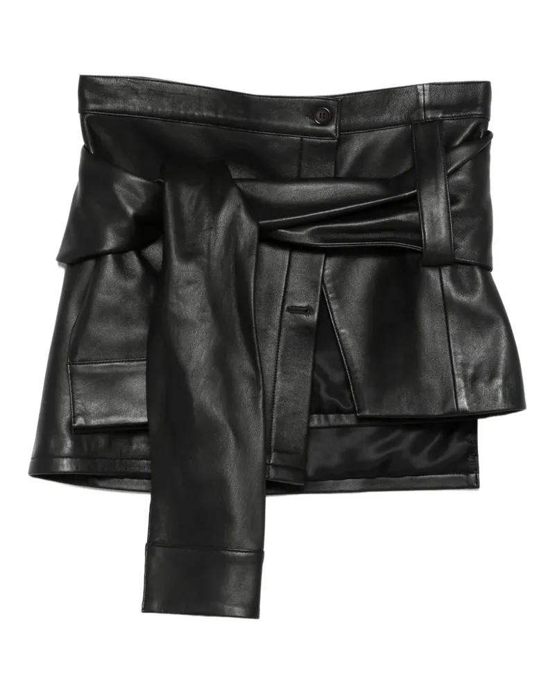 Manokhi Alya Minirock - Schwarz Schwarz