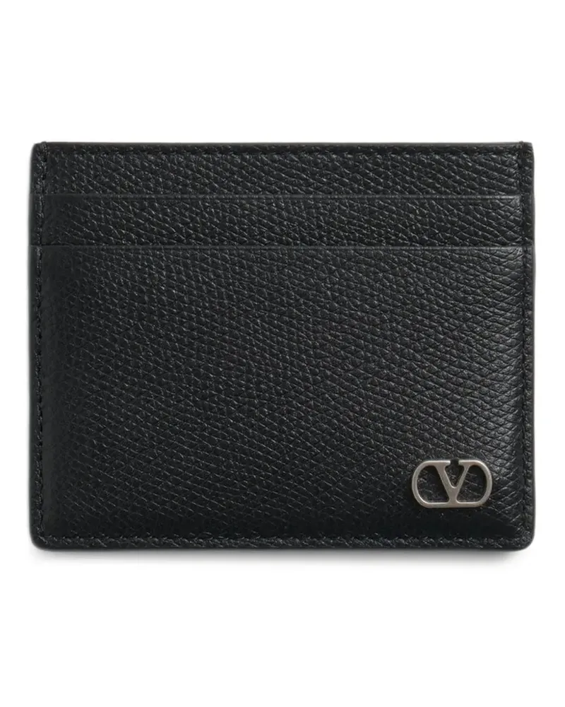 Valentino Garavani VLogo Signature Kartenetui - Schwarz Schwarz
