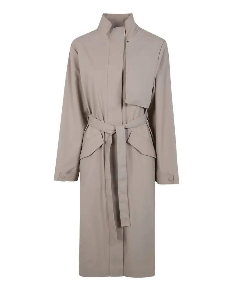 RAINS belted trench coat - Nude Nude