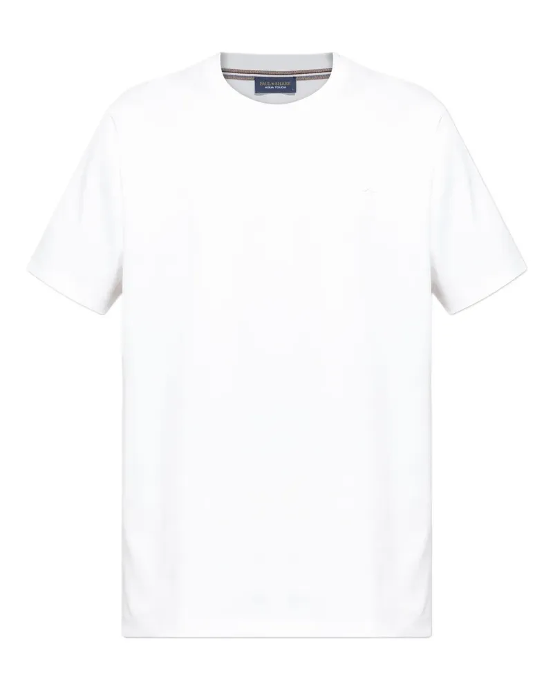 Paul & Shark T-Shirt aus Baumwolle - Weiß Weiß