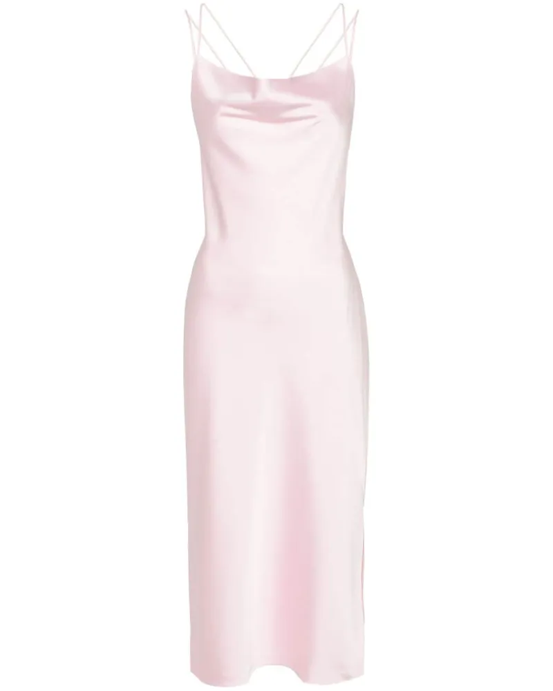 ROTATE Birger Christensen Camisole-Kleid aus Satin - Rosa Rosa