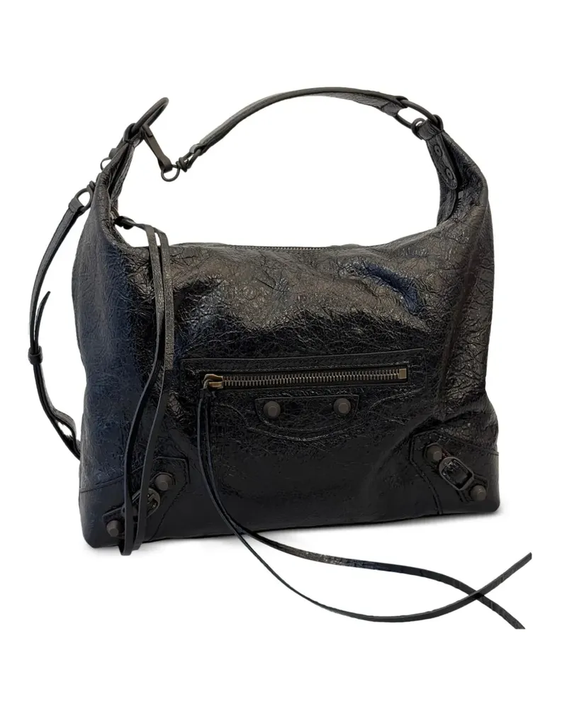 Balenciaga small Le City shoulder bag - Schwarz Schwarz