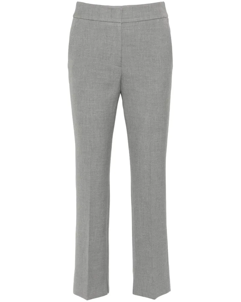 Peserico Hose mit Logo-Bund - Grau Grau