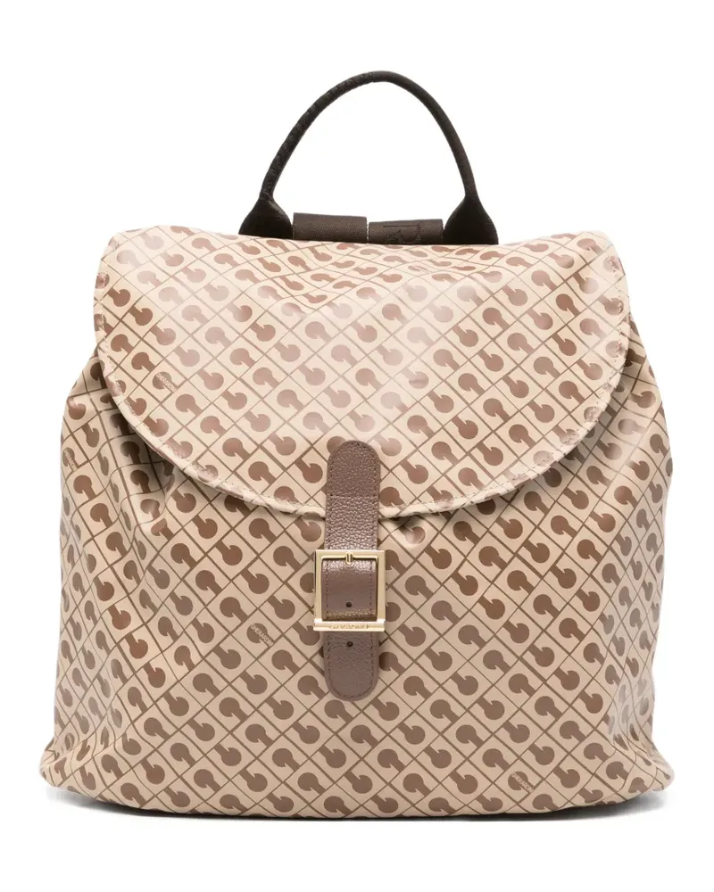 Gherardini patterned tote bag - Braun Braun