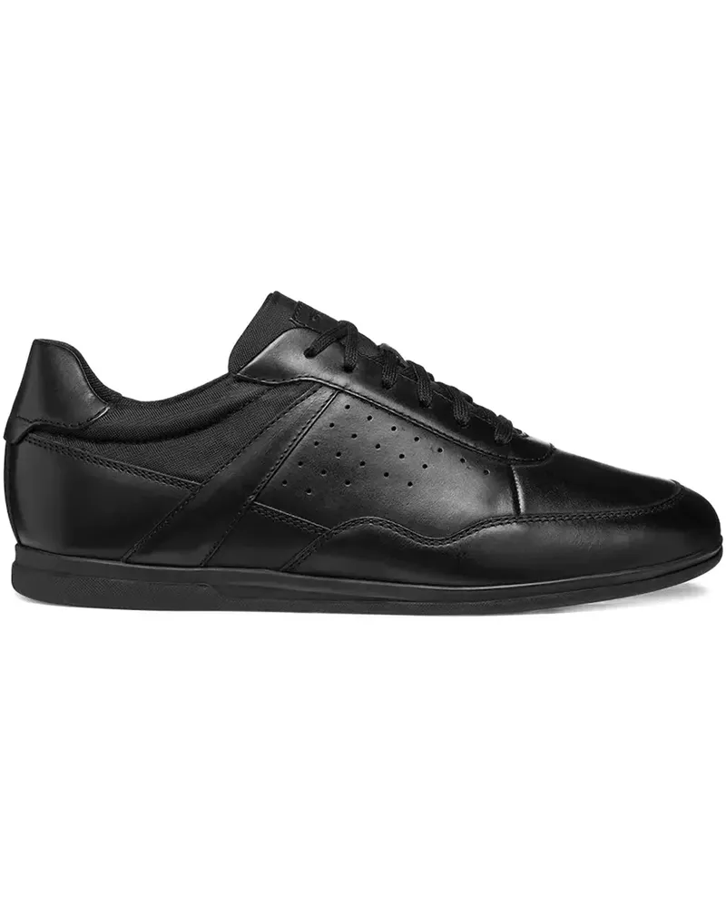 Geox Perforierte Penan Sneakers - Schwarz Schwarz