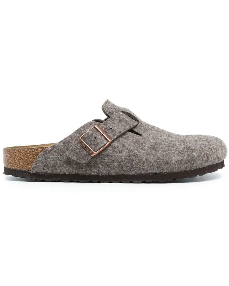 Birkenstock Boston Mules - Braun Braun