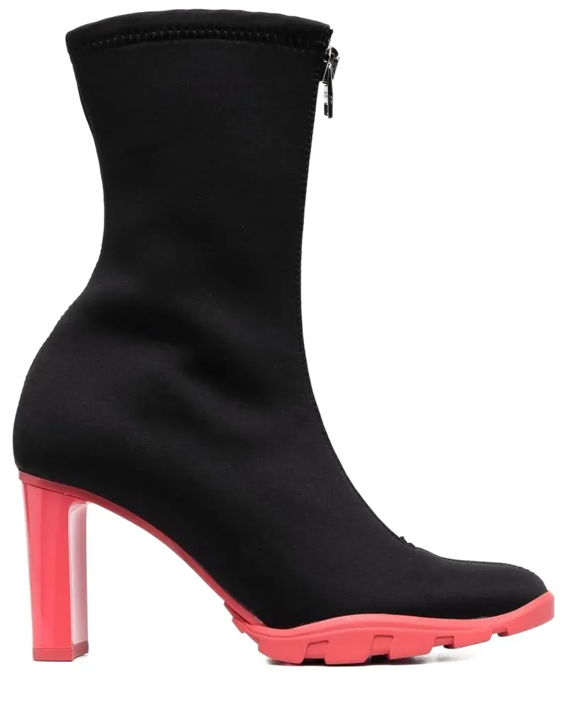 Alexander McQueen Scuba 85 Stiefel - Schwarz Schwarz