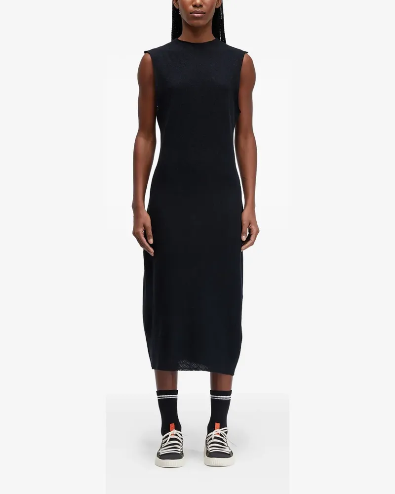 Osklen Midikleid aus Wolle - Schwarz Schwarz