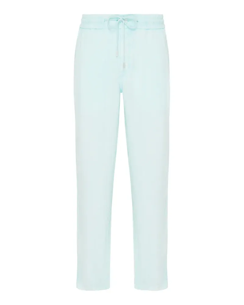 Vilebrequin Leinenhose mit Kordelzug - Blau Blau